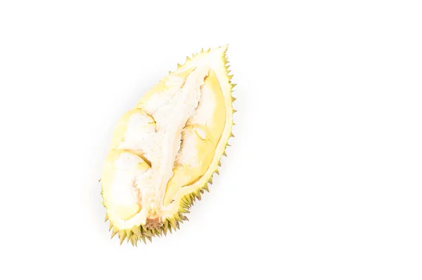 Beyaz Arka Planda Izole Edilmiş Durian Meyvesi Tropikal Meyve — Stok fotoğraf