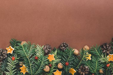 Noel sınır tasarlamak Bordo arka plan üzerinde