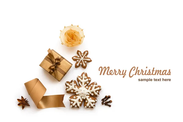 Set di Natale e Capodanno decorazione per il design — Foto Stock