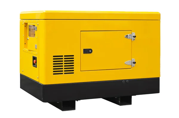 Big generator isolated on a white background