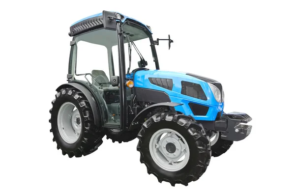 Landbouw Tractor Geïsoleerd Een Witte Achtergrond — Stockfoto