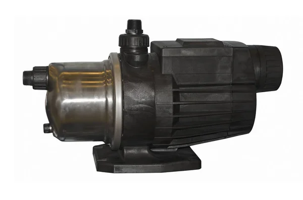 Kompakt Hem Booster Pumpsystem Isolerad Vit Bakgrund — Stockfoto