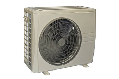 Dış klima, beyaz arka plan üzerinde izole