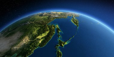 Ayrıntılı Dünya. Rus Uzak Doğu, Okhotsk Denizi