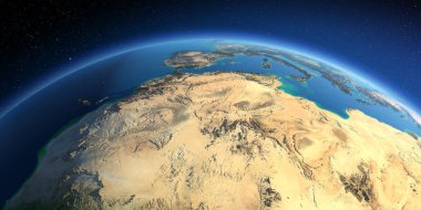 Ayrıntılı Dünya. Kuzey Afrika. Cezayir, Fas ve Tunus