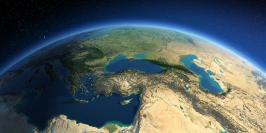 Ayrıntılı Dünya. Orta Doğu ülkeleri