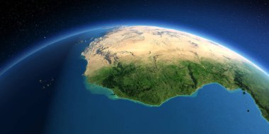 Ayrıntılı Dünya. Batı Afrika ülkeleri