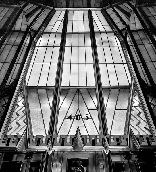 Entrance of the Chrysler Building in Manhattan New York — Stock Photo, Image