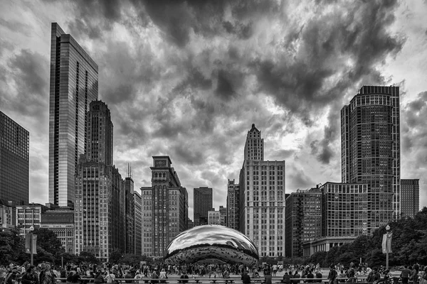 Cloud gate i chicago — Stockfoto