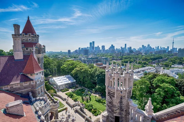 Casa Loma slott i Toronto, Kanada — Stockfoto