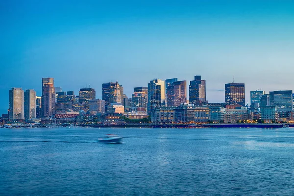 Вид на центр Бостона, США — стоковое фото