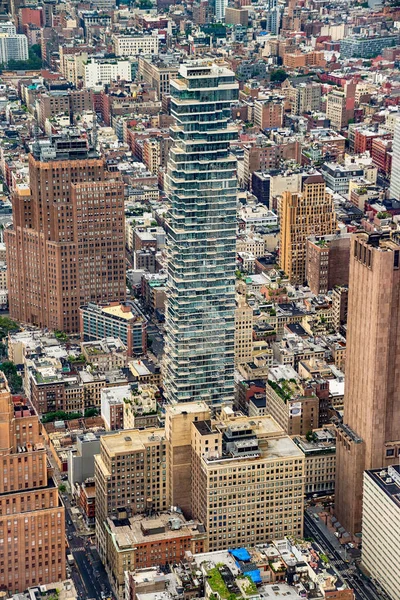 Vista aérea de Manhattan — Foto de Stock