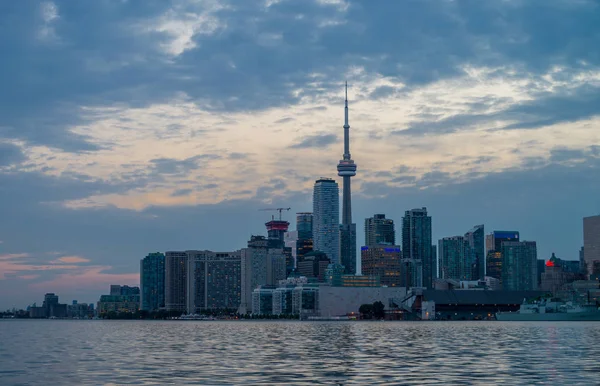 Torontói Skyline Kanadában — Stock Fotó