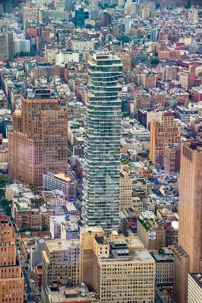 Aerial view of Manhattann New York — Stock Photo, Image