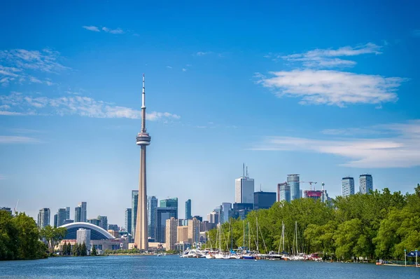 Torontói Skyline Kanadában Jogdíjmentes Stock Képek