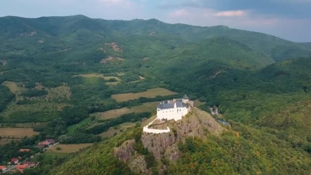 Castillo de Fuzer en Hungría — Vídeos de Stock