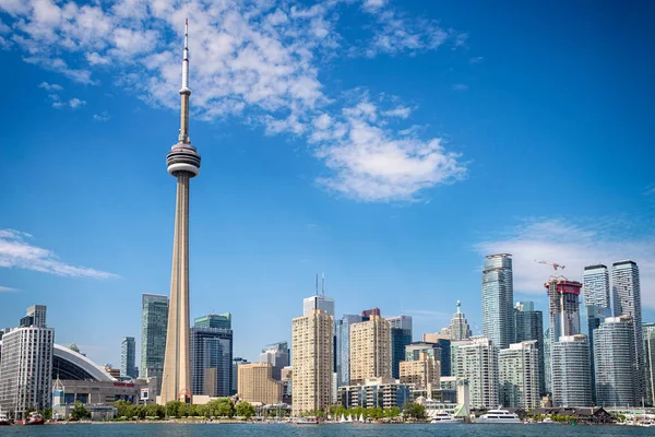 Skyline de Toronto no Canadá — Fotografia de Stock