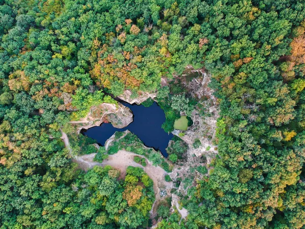 Lago Megyer-Hegyi na Hungria — Fotografia de Stock