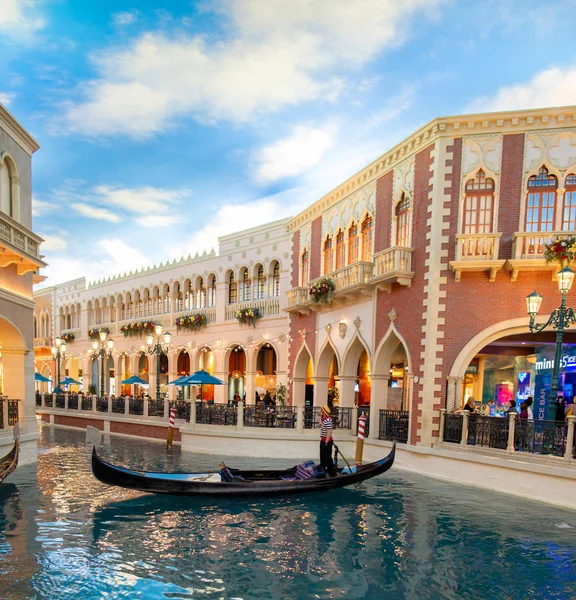 Las Vegas, USA-16 oktober 2018: The Venetian Resort Hotel Casino öppnades den 3 maj 1999. — Stockfoto