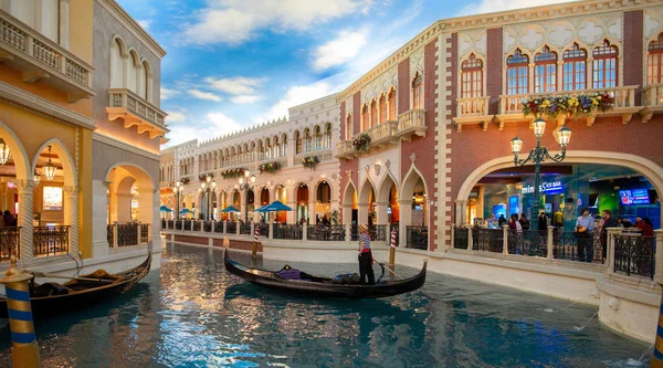 Las Vegas, USA-16 oktober 2018: The Venetian Resort Hotel Casino öppnades den 3 maj 1999. — Stockfoto