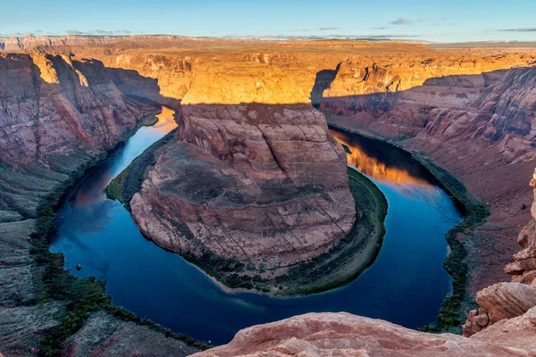 Horseshoe Bend Canyon and Colorado river in Page, Arizona, USA — Stock Photo, Image