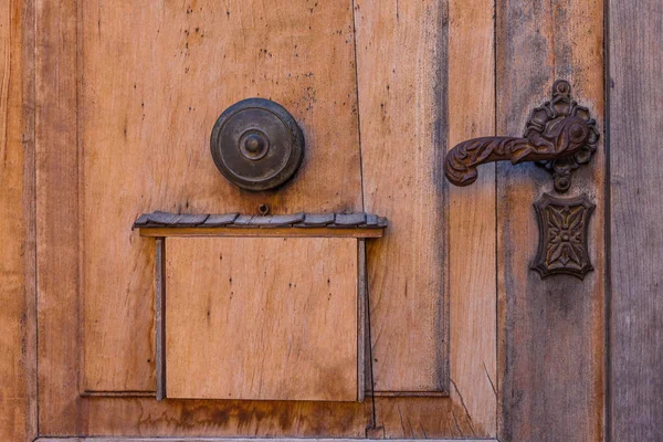 Church Door Monastery Saeben Klausen South Tyrol Italy — Stock Photo, Image