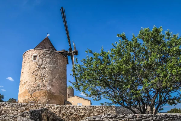 Old Windmill Saint Saturnin Les Apt Provence France — Stock Photo, Image