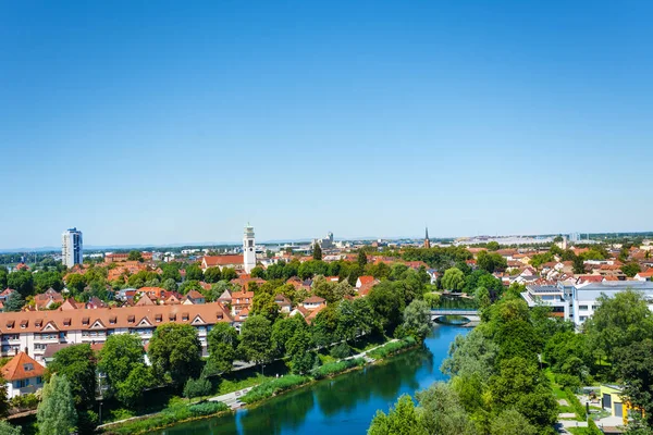 Panarama Kehl Village Germany Close Border France Strasbourg — Stock Photo, Image