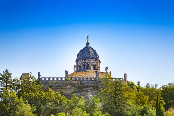 Kapelle Zentrum Der Gemeinde Forcalquier Departement Alpes Haute Provence Südosten — Stockfoto