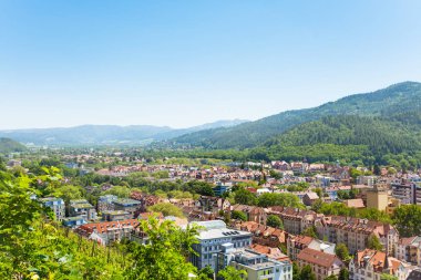 Scenic view of Freiburg im Breisgau at sunny day, Germany, Europe clipart