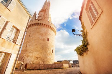 Tower of the Lantern, La Rochelle from the city view, France clipart