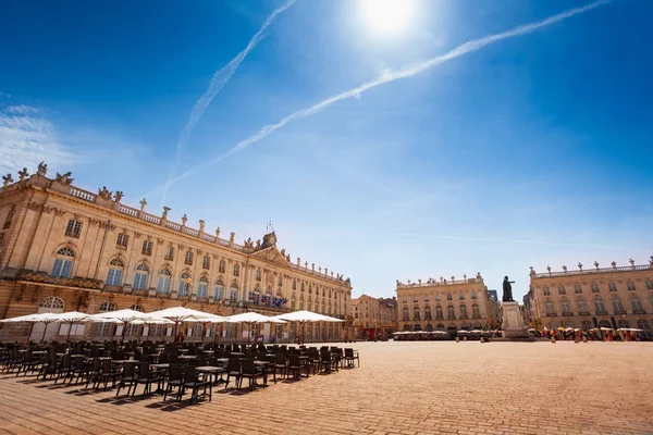 Rathaus Place Stanislas Nancy Der Hauptstadt Des Nordöstlichen Französischen Departements — Stockfoto