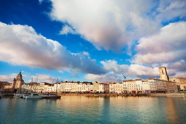 Embarkment Duperre Rochelle Clocktower Marina Historical Center France — Stock Photo, Image