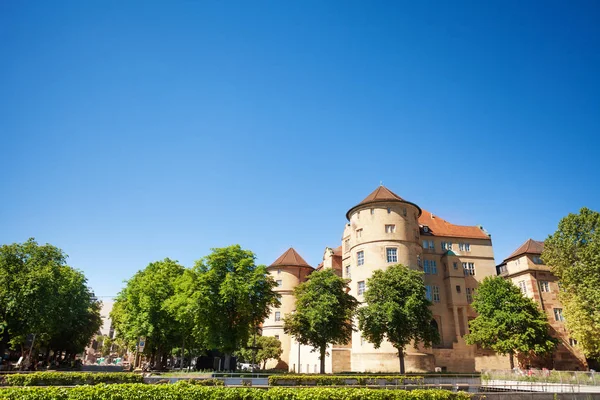 Wurttemberg Państwowe Muzeum Znajduje Się Stary Zamek Stuttgarcie Niemcy — Zdjęcie stockowe