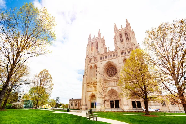 Washington National Cathedral Protestant Episcopal Church Usa — 스톡 사진