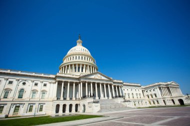 ABD Kongre Binası 'na giriş Washington, D.C.' den ABD Kongresi 'nin evi..