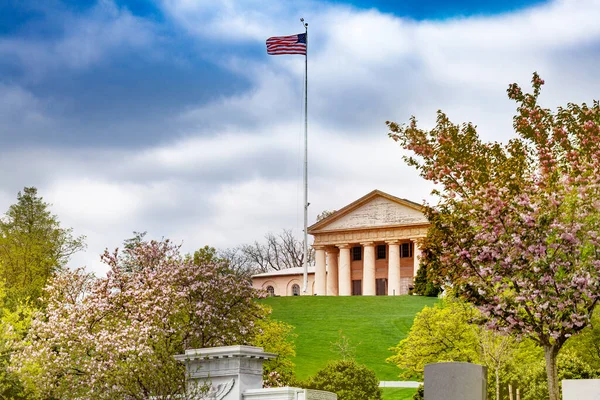 Arlington House Στο Νεκροταφείο Robert Lee Memorial Κοντά Στην Ουάσιγκτον — Φωτογραφία Αρχείου