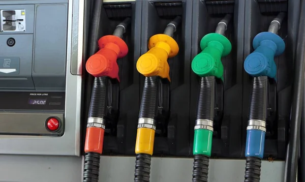 Kuala Lumpur Malaysia Giugno 2018 Varietà Carburante Prodotti Benzina Presso — Foto Stock