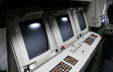 Klebang, Malacca, Malaysia - Eylül 10,2018: Melaka, Malezya Denizaltı Müzesi. 2009 için ilk Malezya Kraliyet Donanması ekipleri 2005 eğitmek için kullanılan.