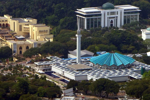Κουάλα Λουμπούρ Μαλαισία Δεκεμβρίου 2018 Μαλαισία Εθνική Τζαμί Masjid Negara — Φωτογραφία Αρχείου