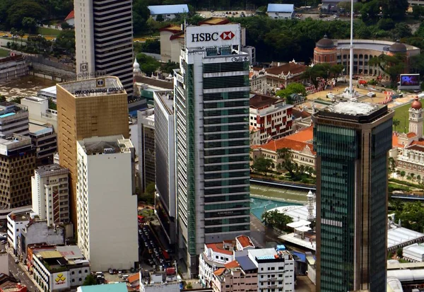 Kuala Lumpur Malaysia December 2018 Hsbc Bank Located Leboh Ampang — Stock Photo, Image