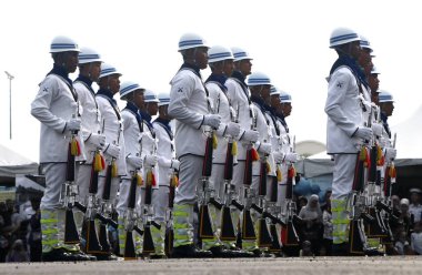 Pelabuhan Klang,Selangor, Malezya - 13 Nisan 2019 : Malezya Kraliyet Donanması (Tldm) 85.