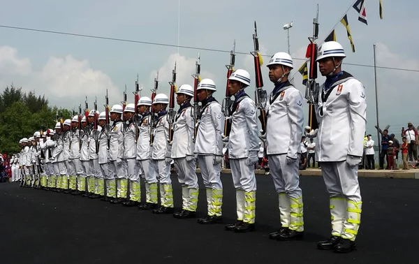 Pelabuhan Klang Selangor Malaysia April 2019 Militärdemonstration Der Malaysischen Royal — Stockfoto