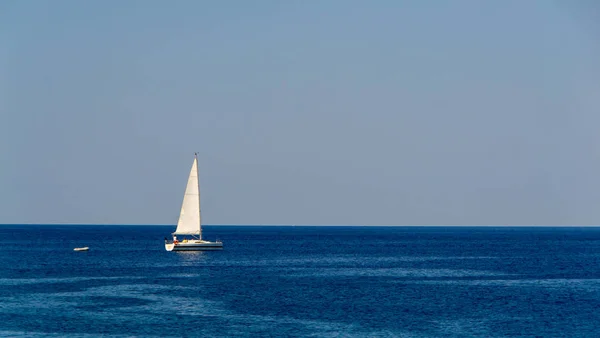 Veleros Mar Regatas Regatas Mar Mediterráneo Aventura Verano Viajes Activos —  Fotos de Stock