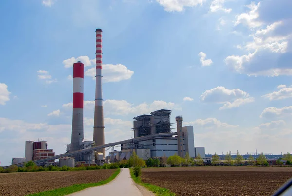 Central termoeléctrica — Foto de Stock