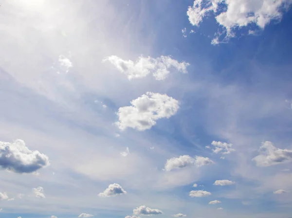 Sky and clouds natural banner