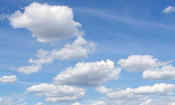 Sky and clouds natural banner