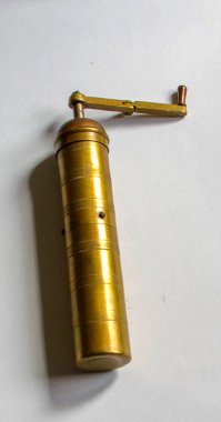 Eski el pirinç kahve fabrikası