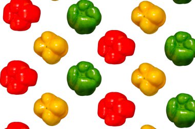 Paprika, desen, arkaplan, doku