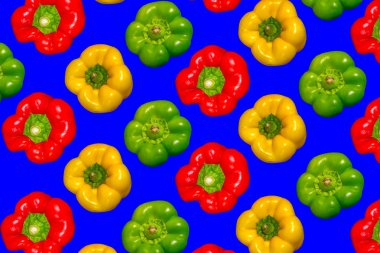 Paprika, desen, arkaplan, doku